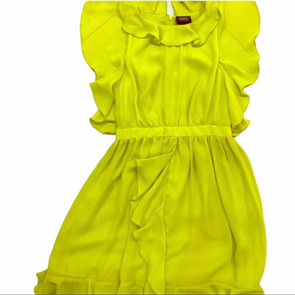Prabal Gurung size 4 Neón Green Dress